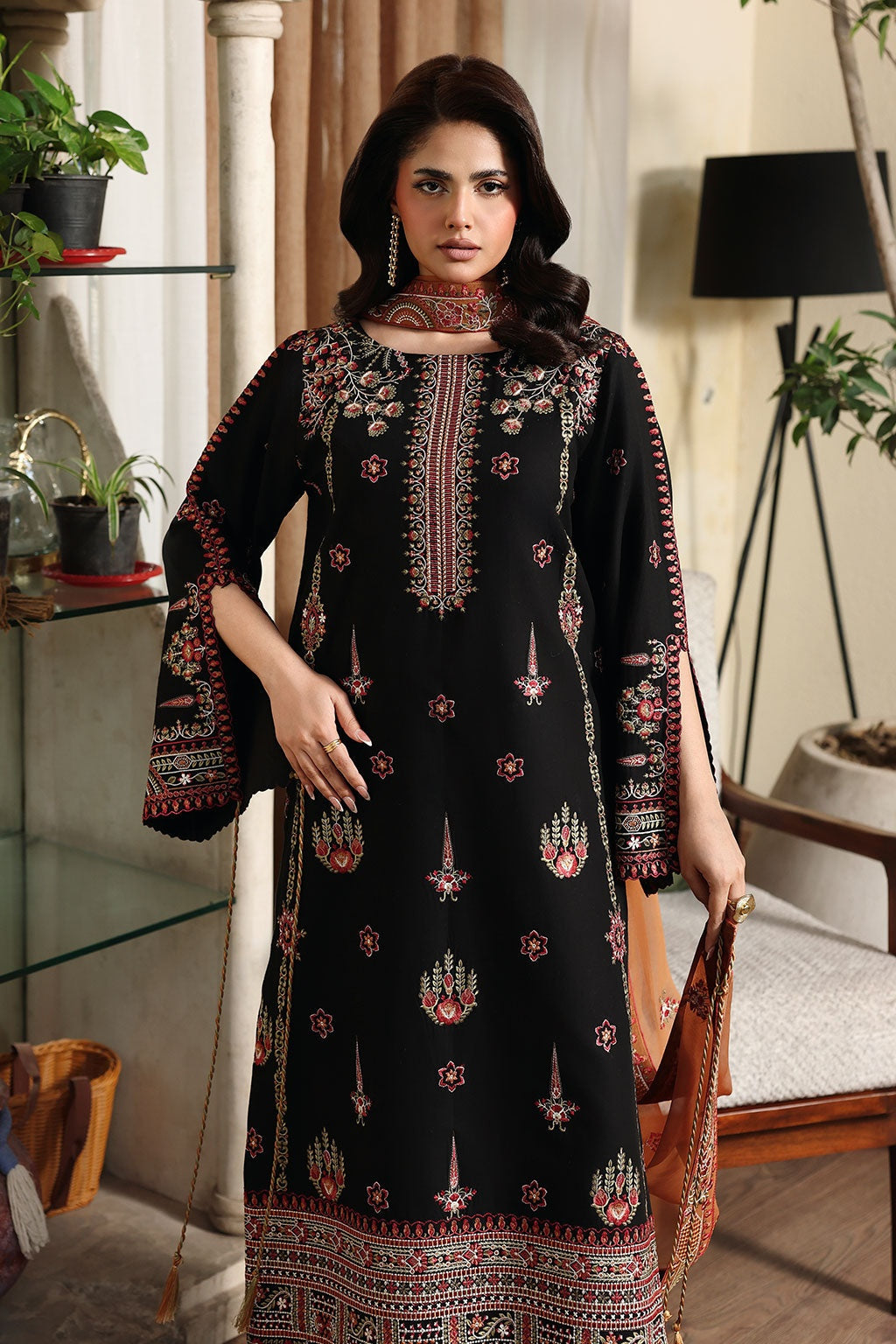 [ SUIT C ] - RAMSHA AFSANAH ROSA ESSENTIAL LAWN EMBROIDERED COLLECTION 2026
