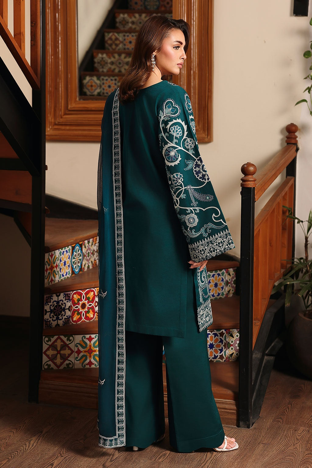 [ SUIT E ] - RAMSHA AFSANAH ROSA ESSENTIAL LAWN EMBROIDERED COLLECTION 2026