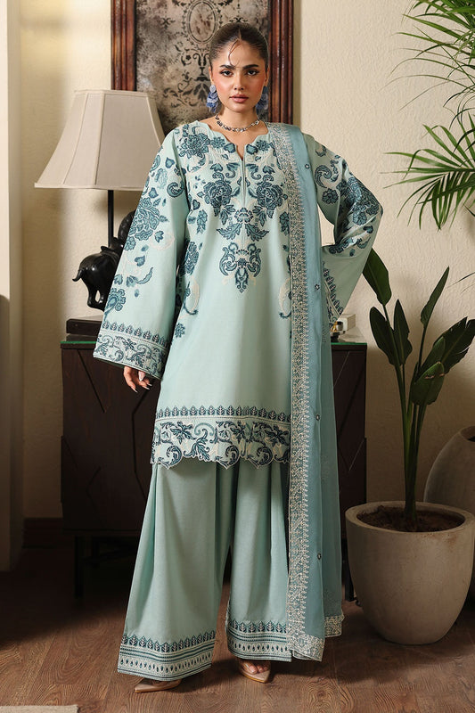 [ SUIT H ] - RAMSHA AFSANAH ROSA ESSENTIAL LAWN EMBROIDERED COLLECTION 2026