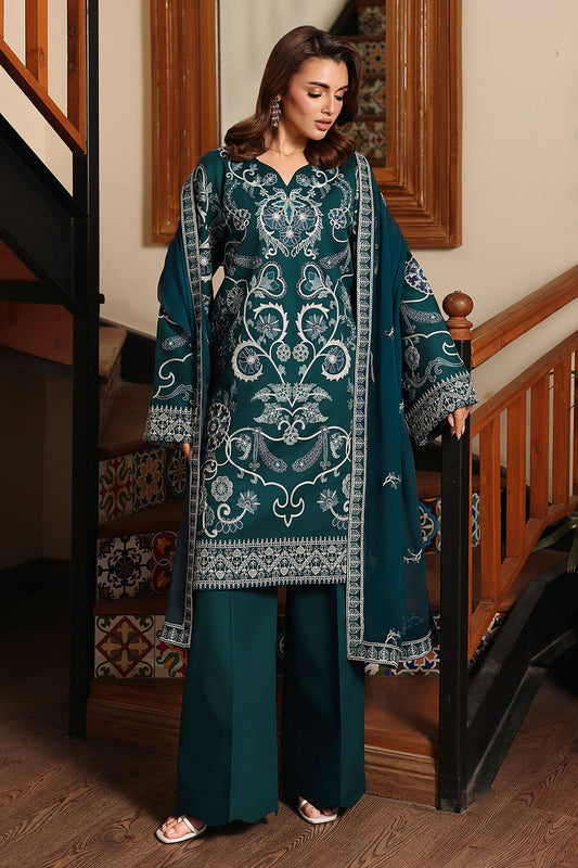 [ SUIT E ] - RAMSHA AFSANAH ROSA ESSENTIAL LAWN EMBROIDERED COLLECTION 2026