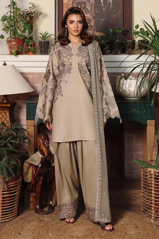 [ SUIT A ] - RAMSHA AFSANAH ROSA ESSENTIAL LAWN EMBROIDERED COLLECTION 2026