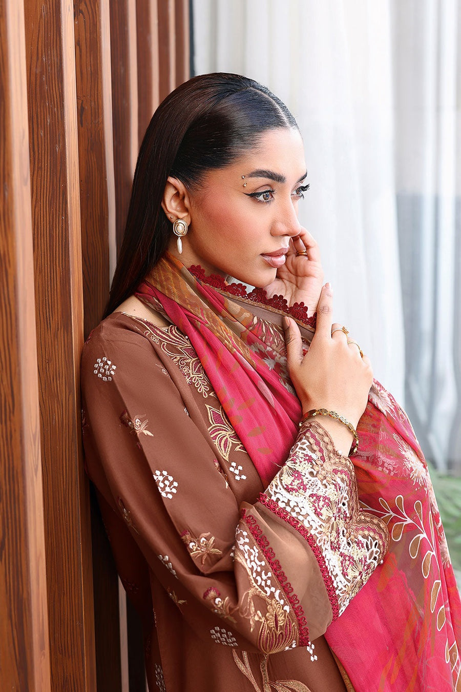 [ SUIT J ] - RAMSHA ANDAAZ LUXURY LAWN VOL 14 COLLECTION 2026