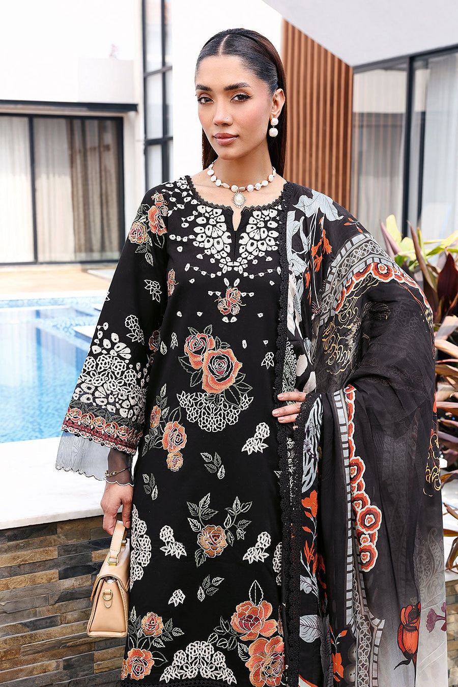 [ SUIT H ] - RAMSHA ANDAAZ LUXURY LAWN VOL 14 COLLECTION 2026