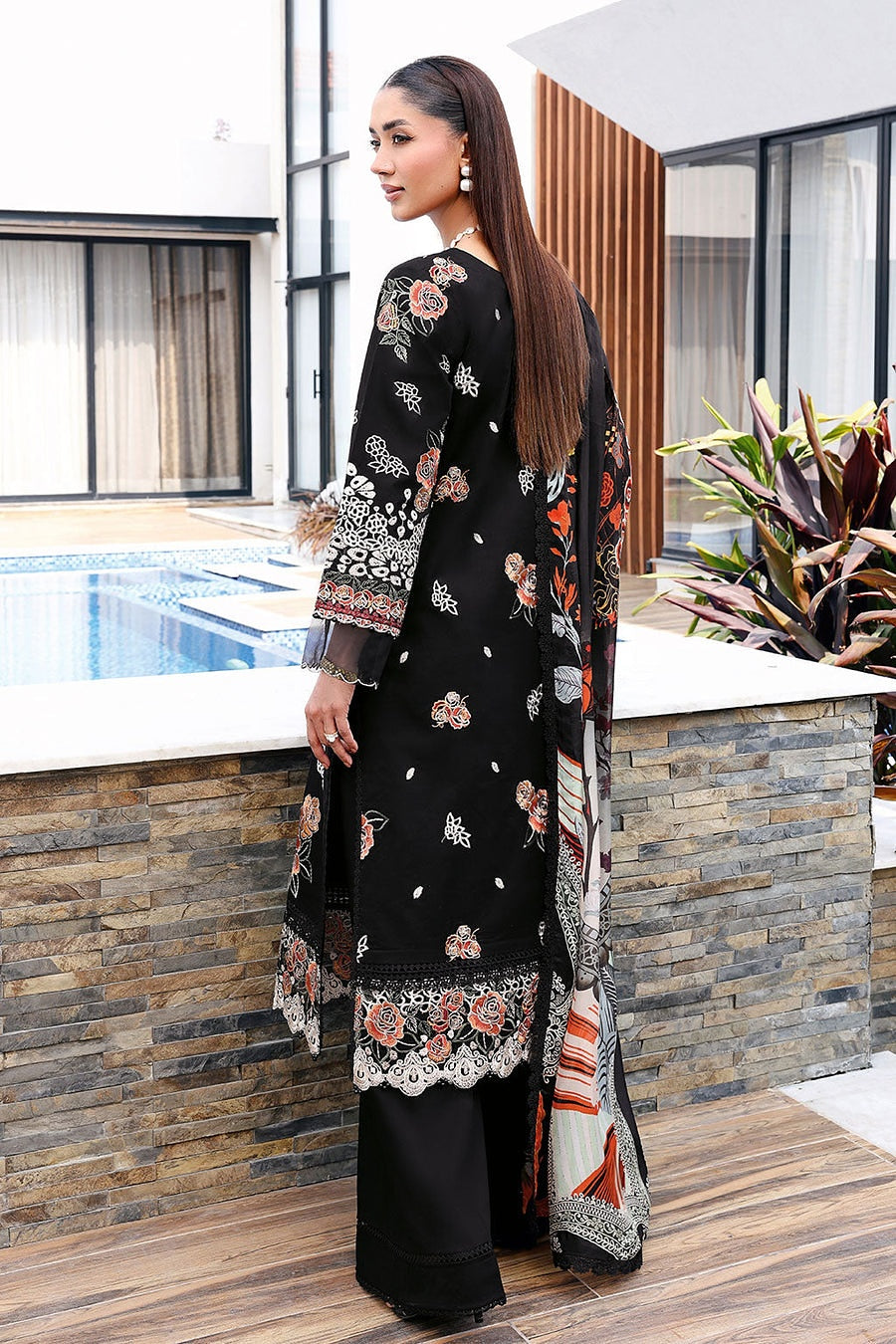 [ SUIT H ] - RAMSHA ANDAAZ LUXURY LAWN VOL 14 COLLECTION 2026