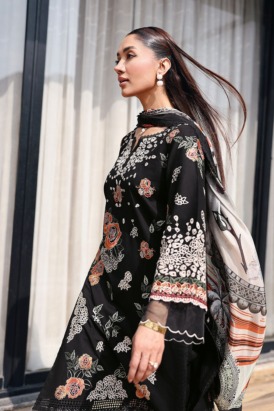 [ SUIT H ] - RAMSHA ANDAAZ LUXURY LAWN VOL 14 COLLECTION 2026