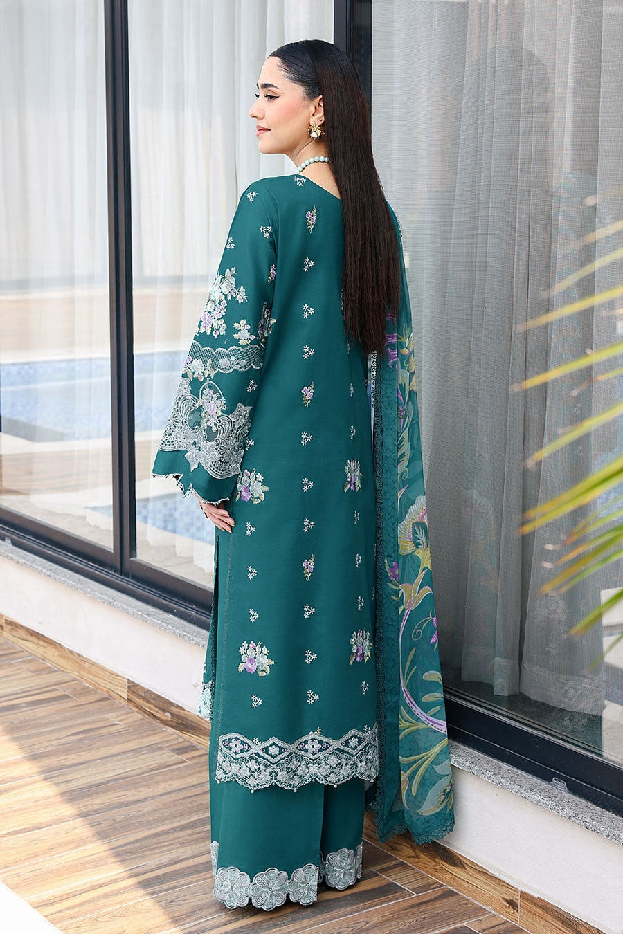 [ SUIT A ] - RAMSHA ANDAAZ LUXURY LAWN VOL 14 COLLECTION 2026