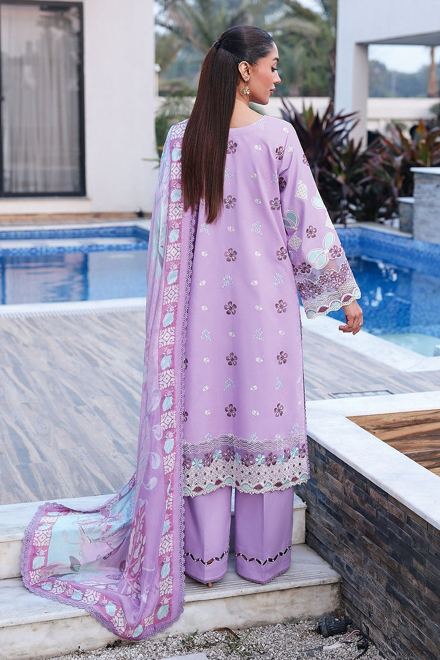[ SUIT D ] - RAMSHA ANDAAZ LUXURY LAWN VOL 14 COLLECTION 2026