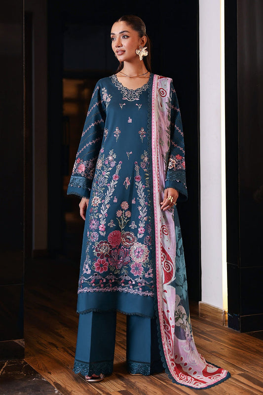 [ SUIT F ] - RAMSHA ANDAAZ LUXURY LAWN VOL 14 COLLECTION 2026