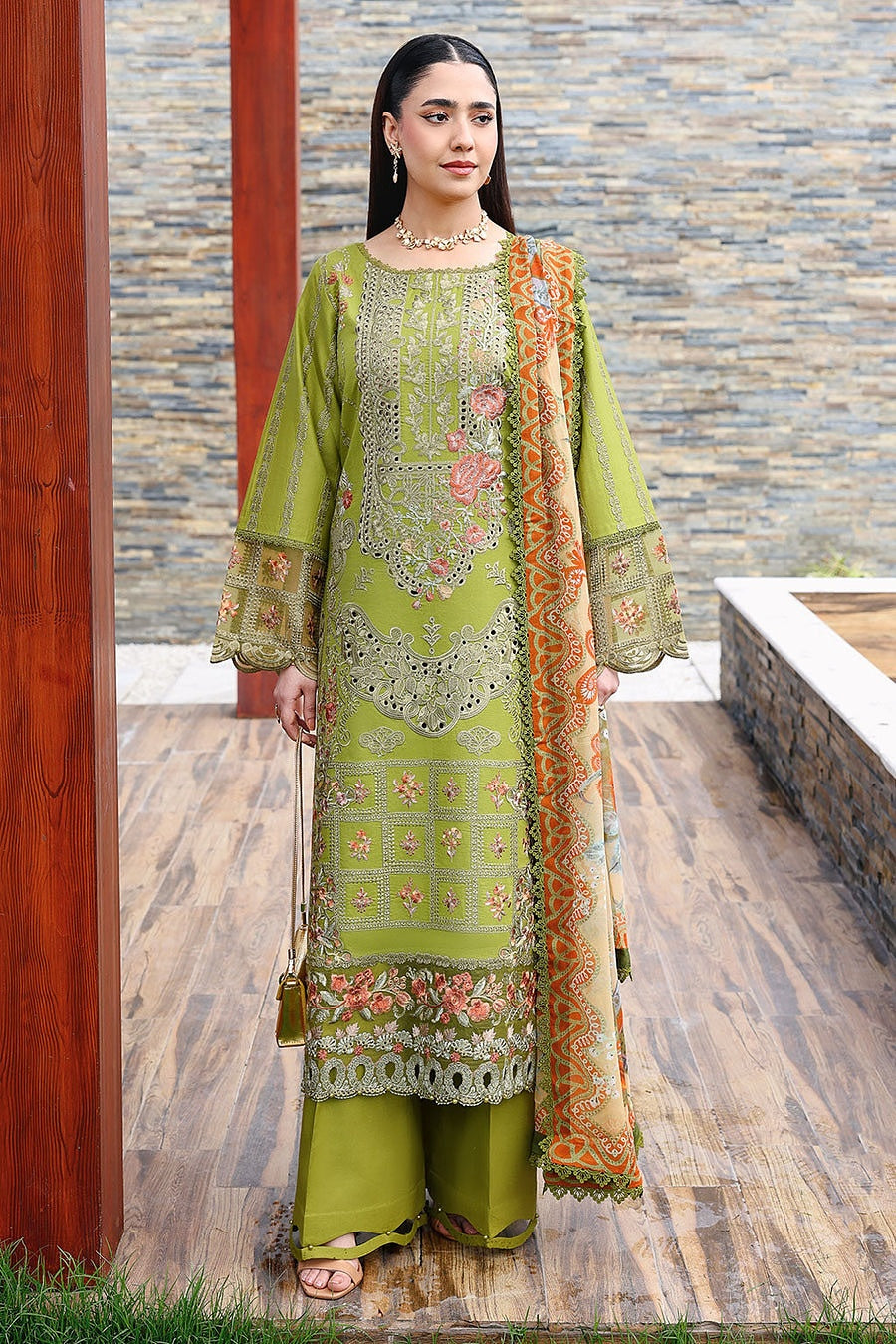 [ SUIT C ] - RAMSHA ANDAAZ LUXURY LAWN VOL 14 COLLECTION 2026